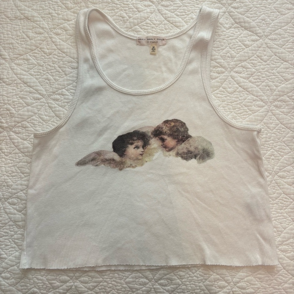 Urban outfitters Angel Print Tank Top
